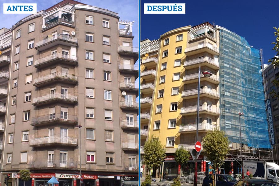 Antes y después