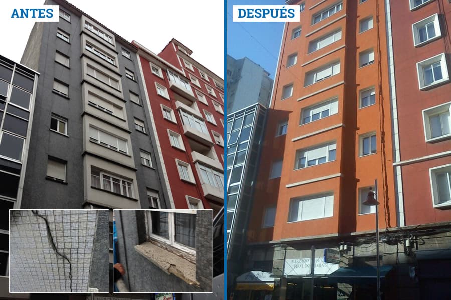 Antes y después